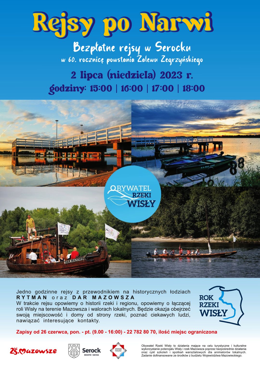 Wieczorek integracyjny we Florydzie - plakat promujący wydarzenie