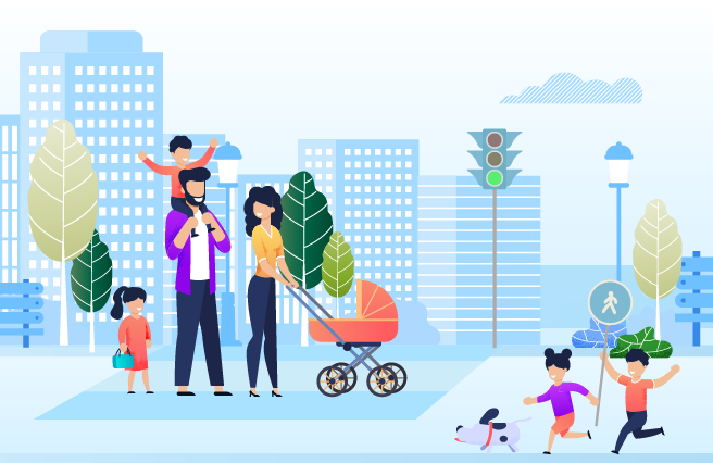 Program grantowy Drogowskaz - infografika promująca program