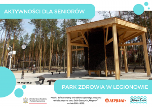 Park zdrowia w legionowie - widok na plac