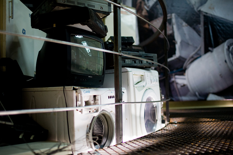 elektrośmieci na stercie