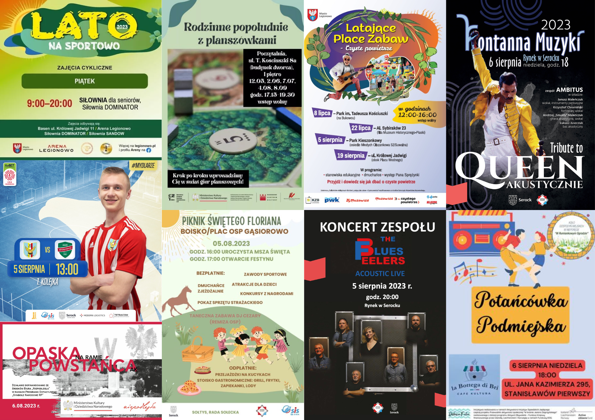 Co na weekend?! - plakaty z wydarzeń