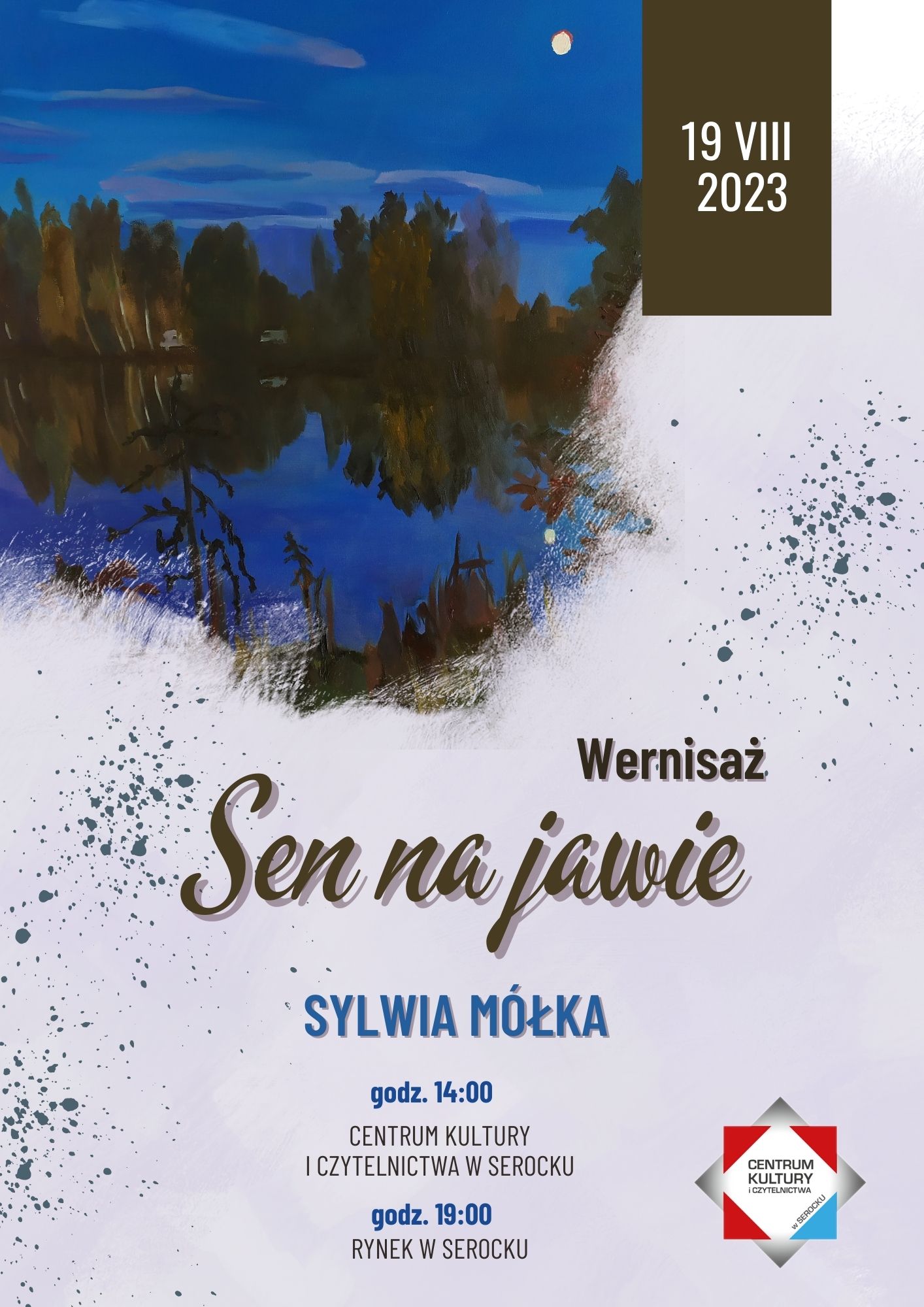 Sen na jawie 2023 19 sierpnia - plakat promujący